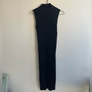 Black knitted Wilfred Dress size small